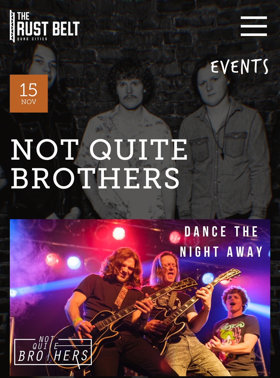 Not quite Brothers event photo