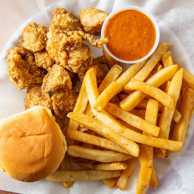 Marinated Hand Cut Breast Meat Chicken Nuggets Combo photo