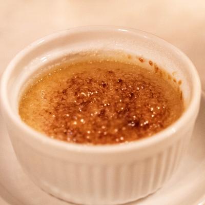 crème brulee.
