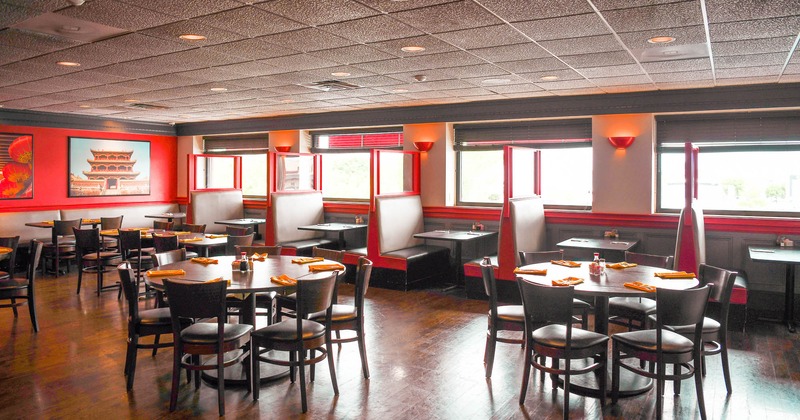 Interior, dining area