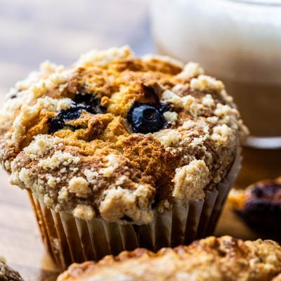 Lemon Blueberry Muffin.