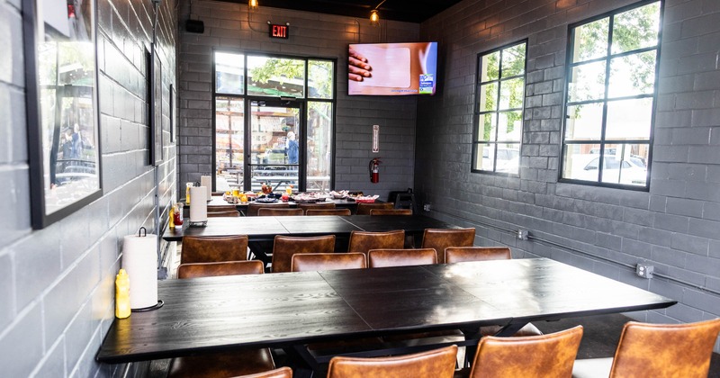 Interior dining area