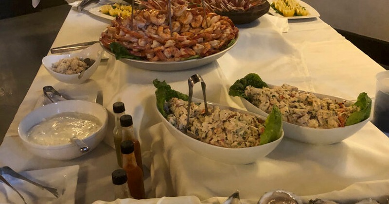 Various food on the table