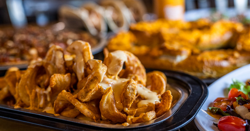 Sidewinder fries plate