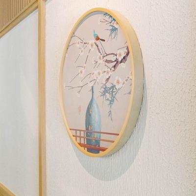 Interior wall decorations.