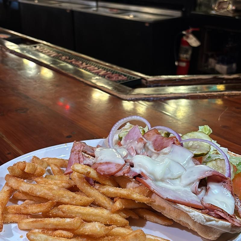Ham and Swiss Po'Boy photo