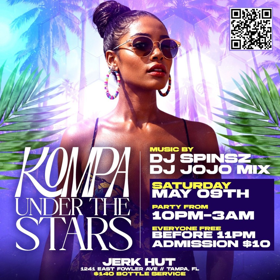 Kompa Under The Stars Tampa: Nostalgie Party at Jerk Hut event photo