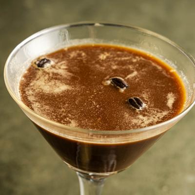 Pistachio espresso martini