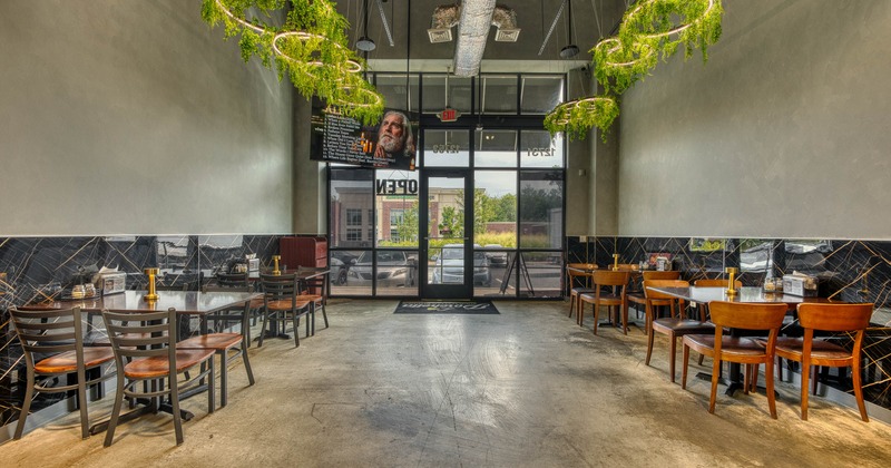 Restaurant dining area