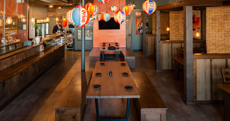 Interior, seating area