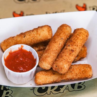 Mozzarella sticks.