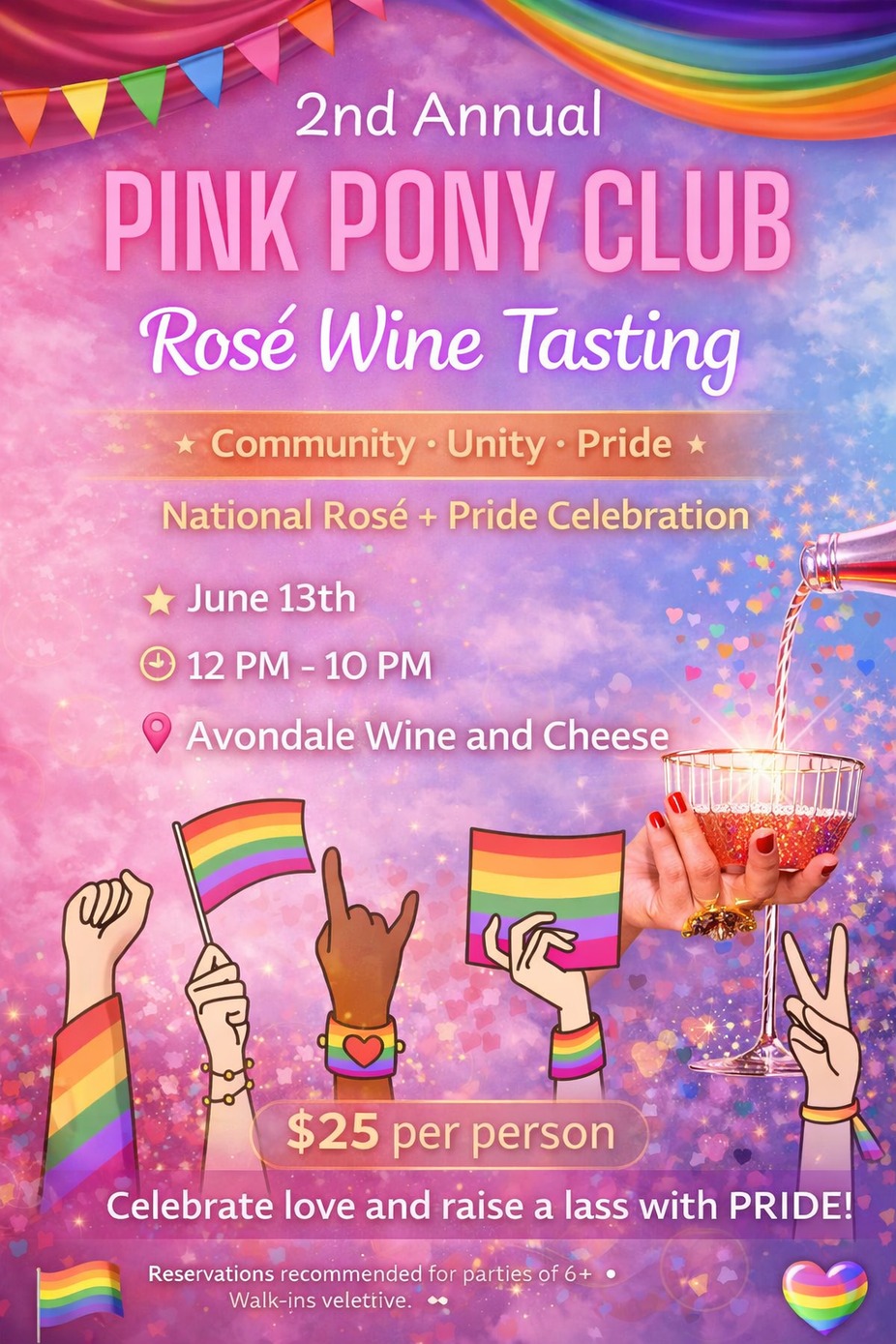 Pride Celebration + National Rose Day 🌈✨ event photo