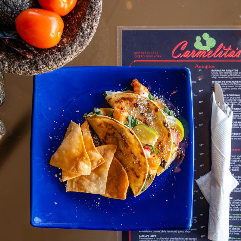 menu item 10 of 14, Shrimp Tacos (Fridays)