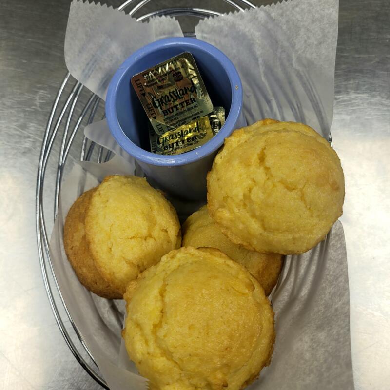 menu item 11 of 35, Corn Muffin basket
