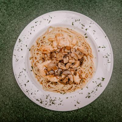 Chicken Marsala.