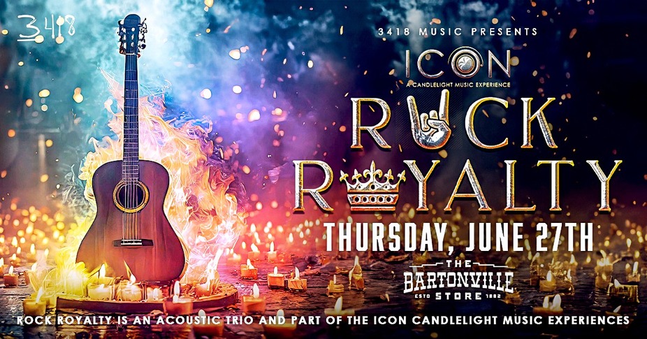 ICON Candlelight Music presents ROCK ROYALTY event photo