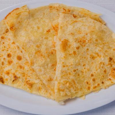 Cheese Quesadilla served on a plate.
