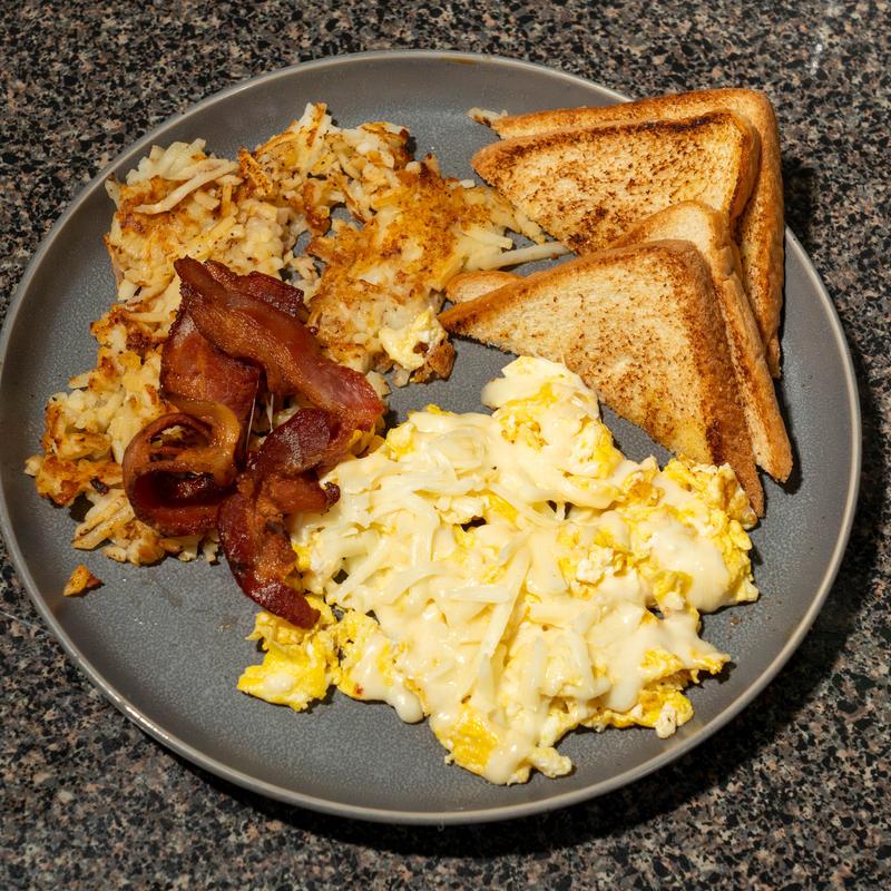 menu item 1 of 18, American Breakfast
