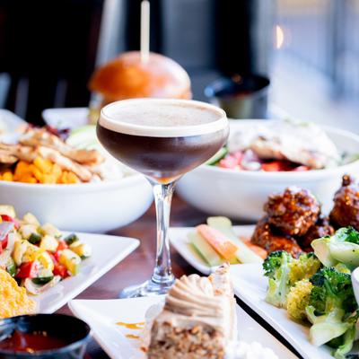 Served food and drinks.