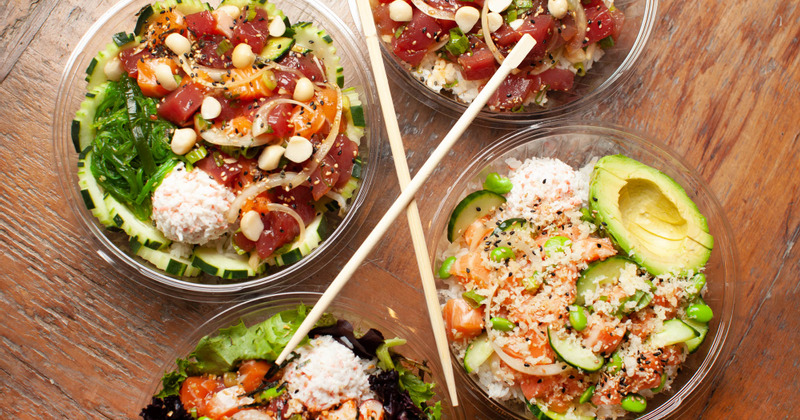 Different types of food