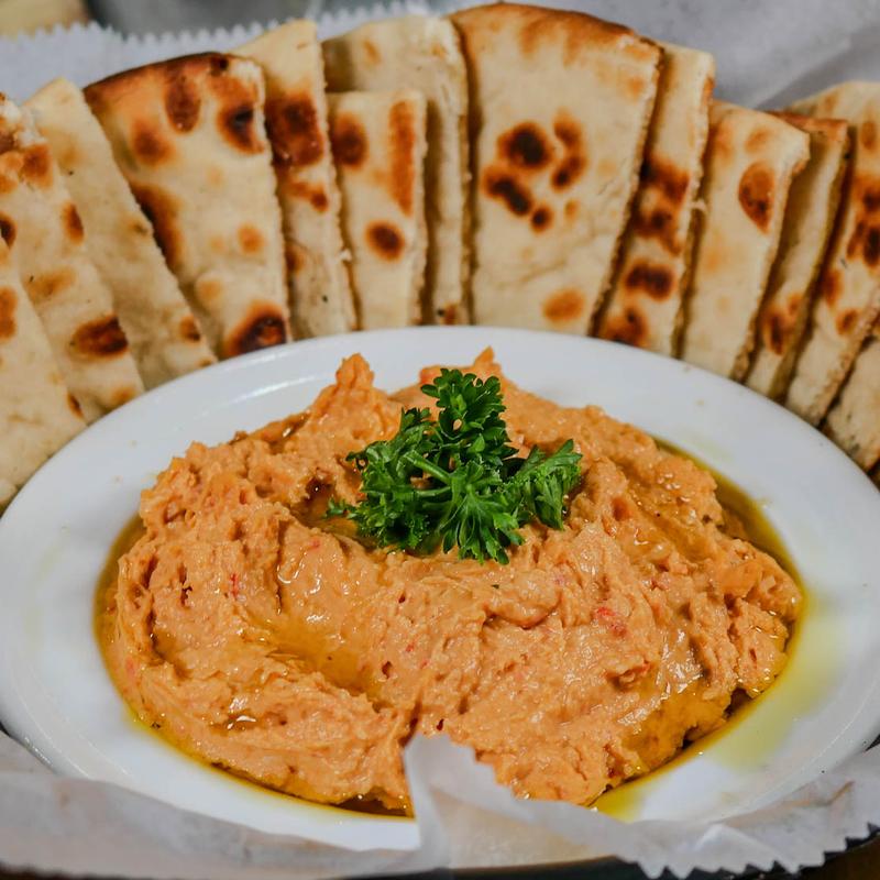 menu item 4 of 19, Roasted Red Pepper Hummus