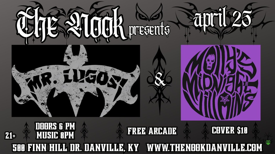 Mr. Lugosi &bMolly's Midnight Villains event photo