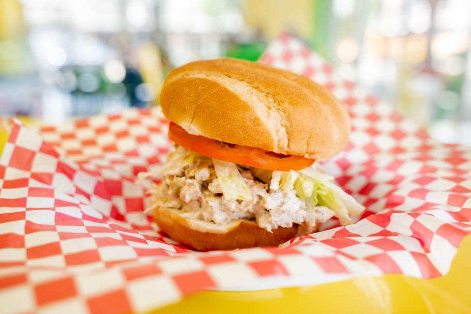 Mamaw's Chicken Salad Sandwich.