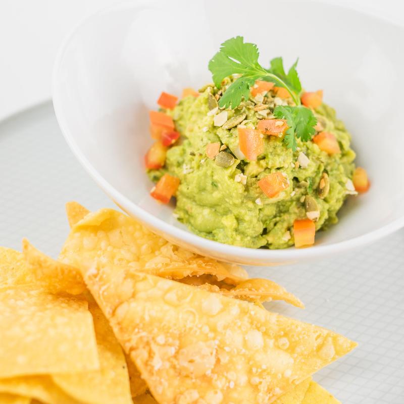 Chipotle-Pepita Guacamole and Chips photo