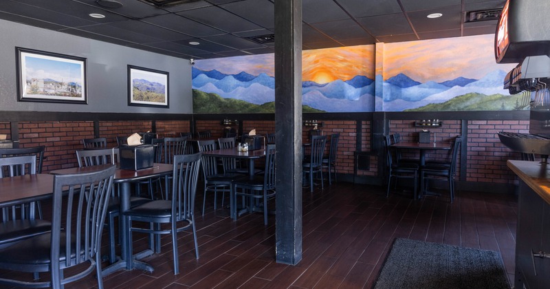 Interior, seating area