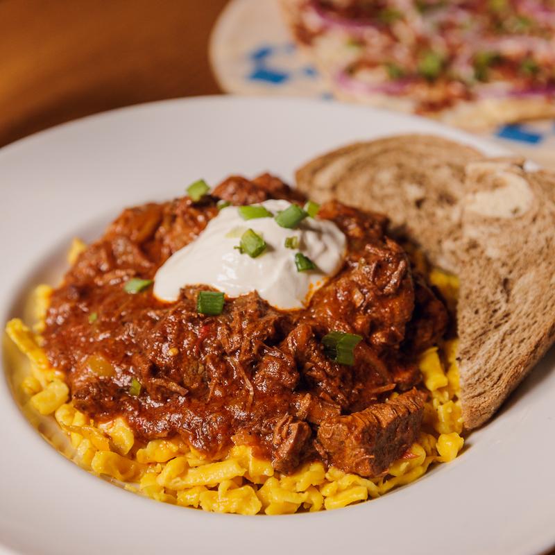 Goulash with Spatzle photo