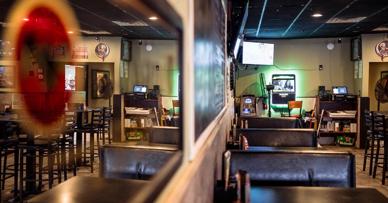 Interior, dining area