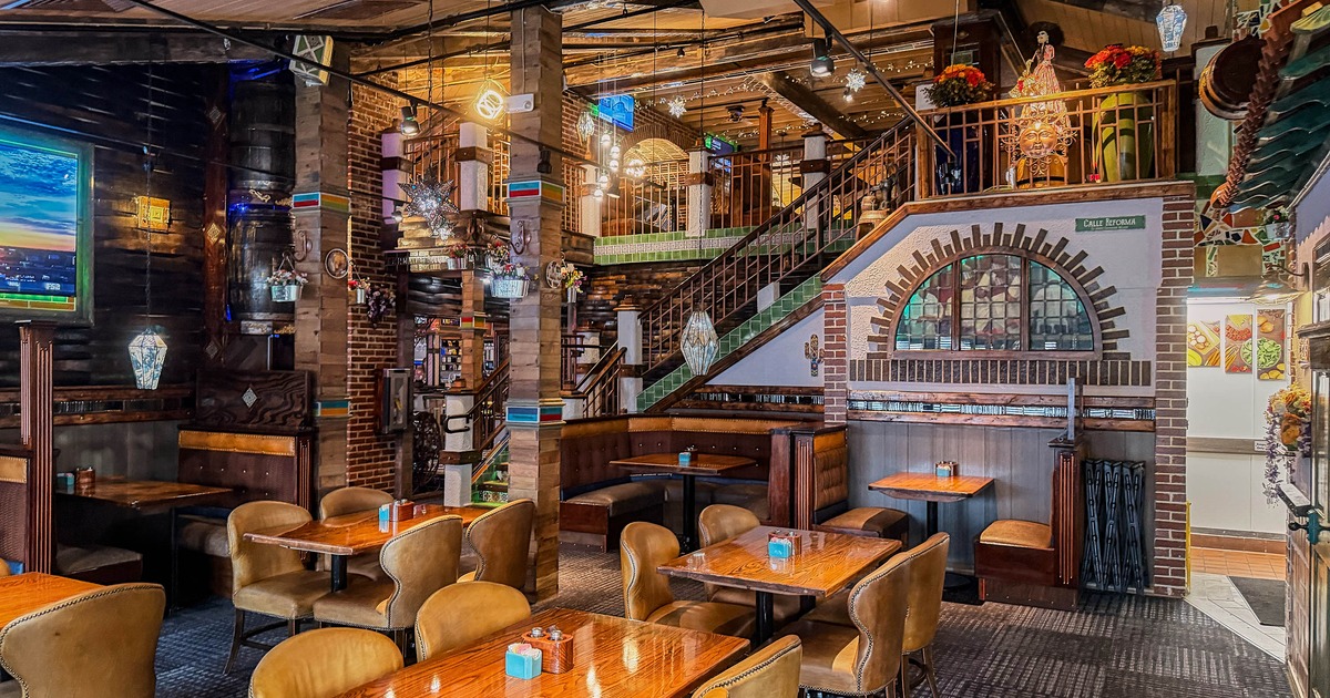 Interior, chairs and tables