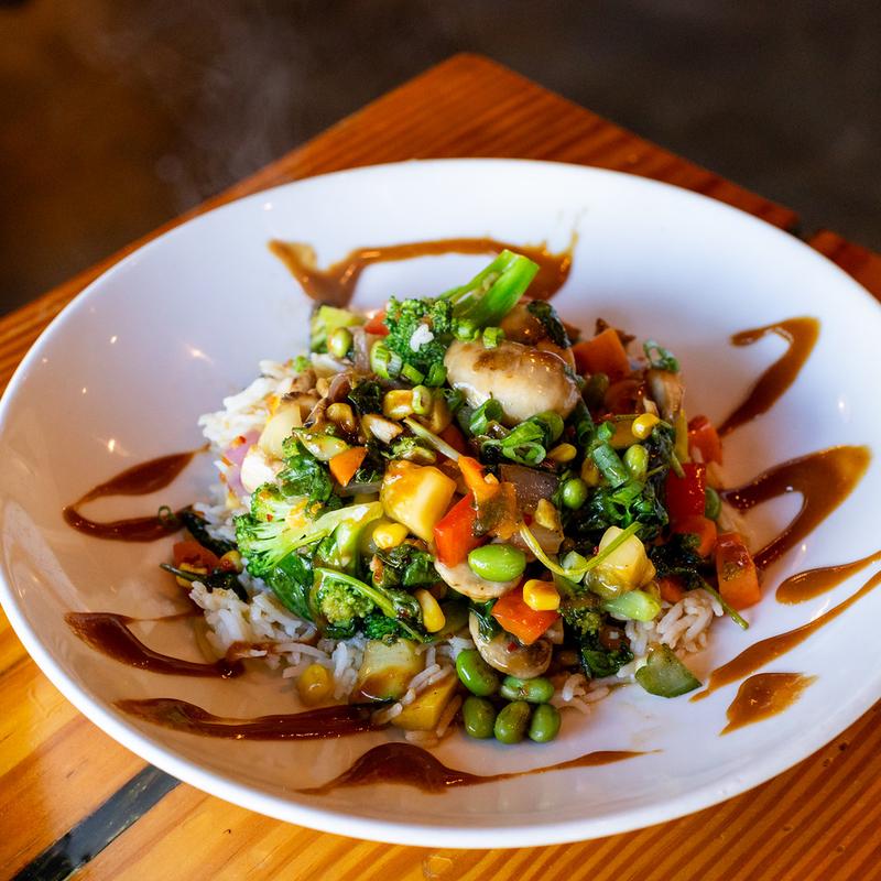 veggie bowl (v)+ photo