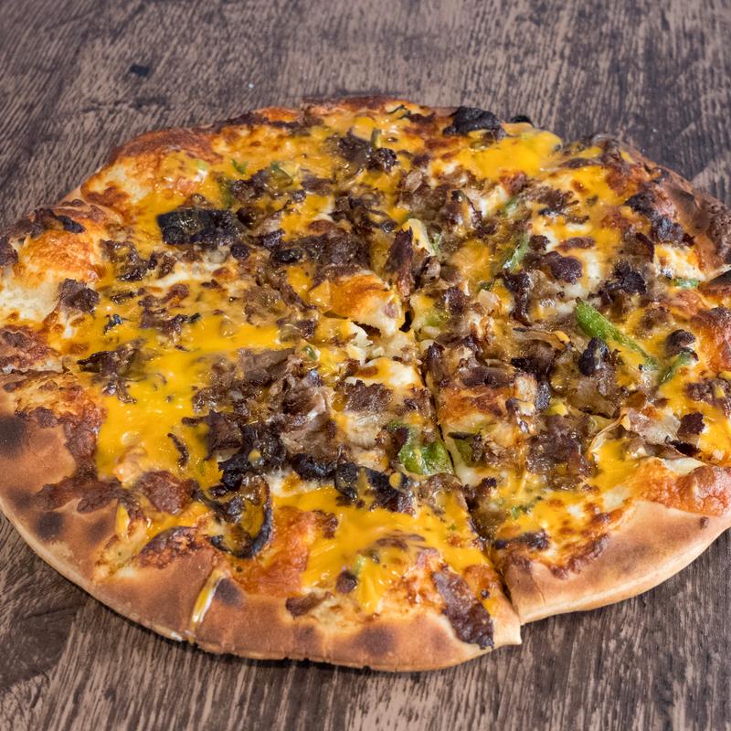 Philly Cheesesteak Pizza photo