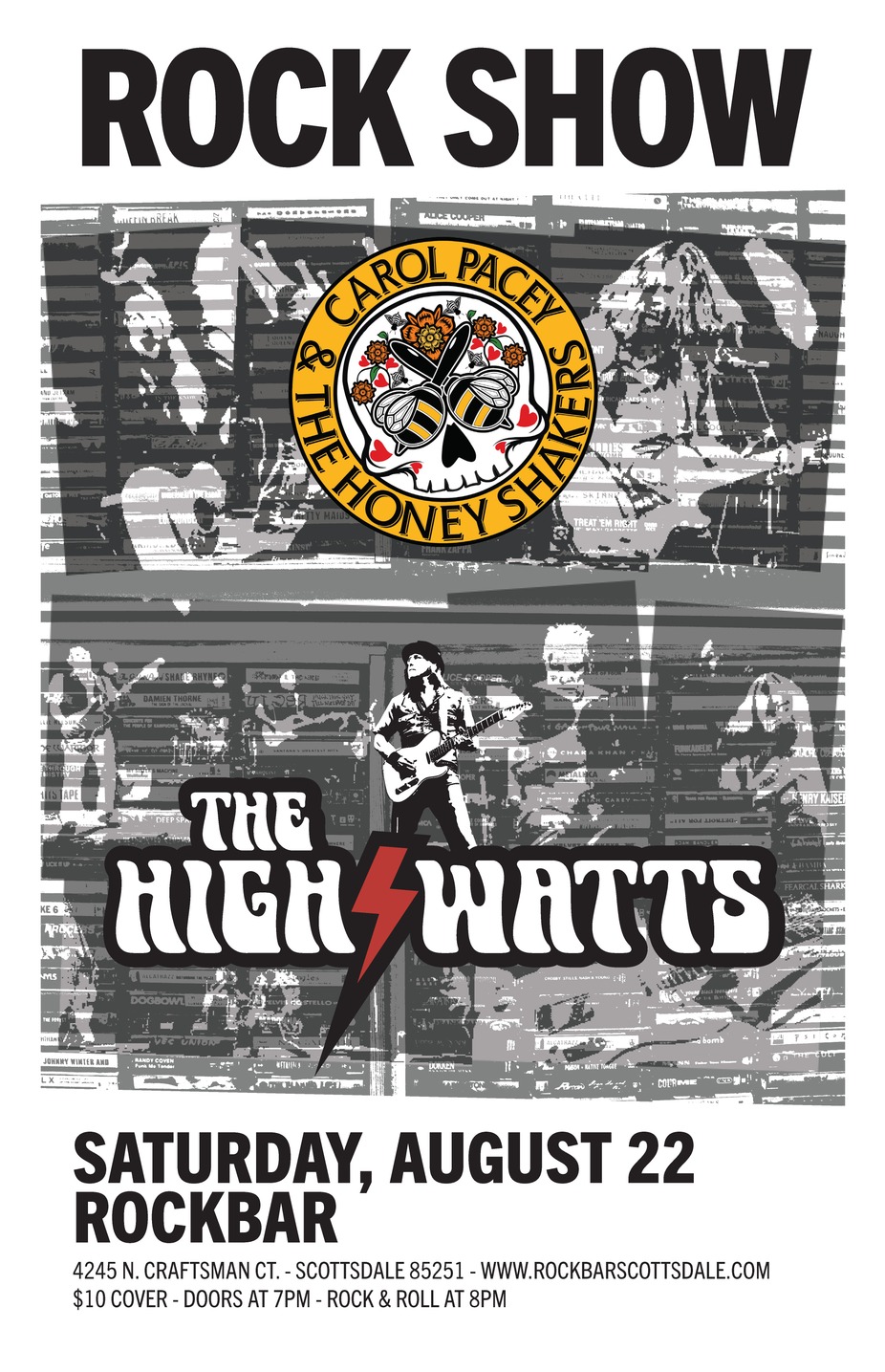 The High Watts & Carol Pacey & The Honey Shakers event photo
