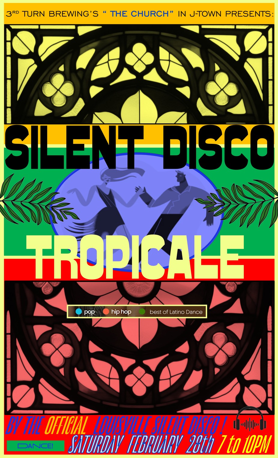 Louisville Silent Disco: Tropicale Night event photo