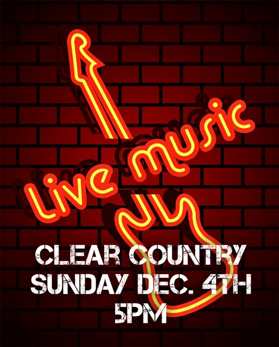 Sunday Live Music With Clear Country event photo