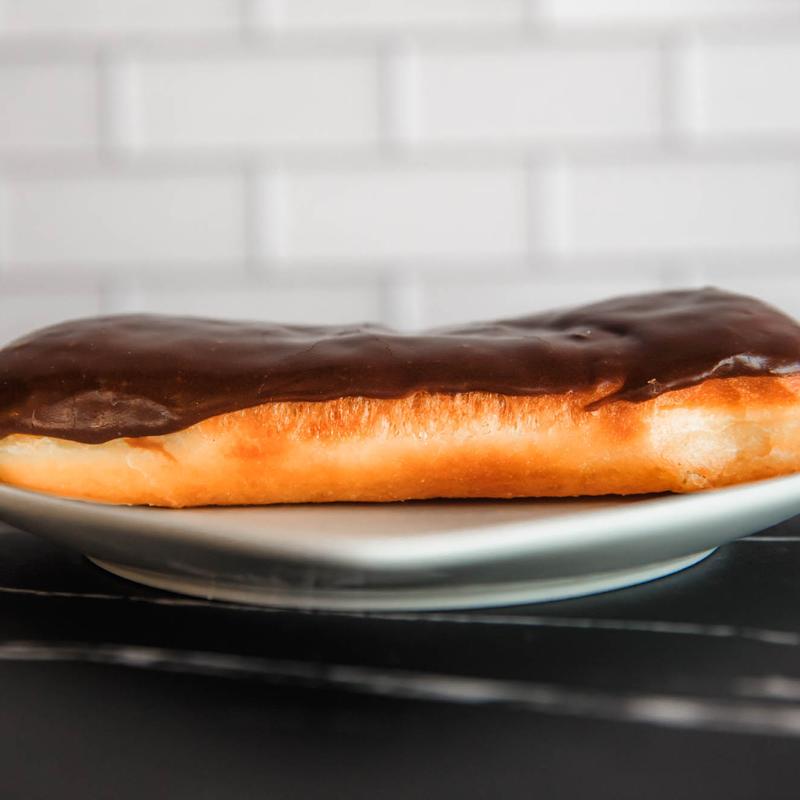 Chocolate Long John Filled photo