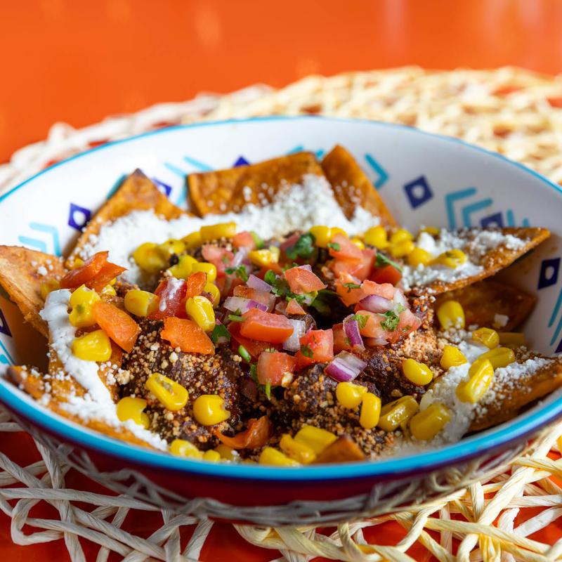 menu item 8 of 14, Chilaquiles