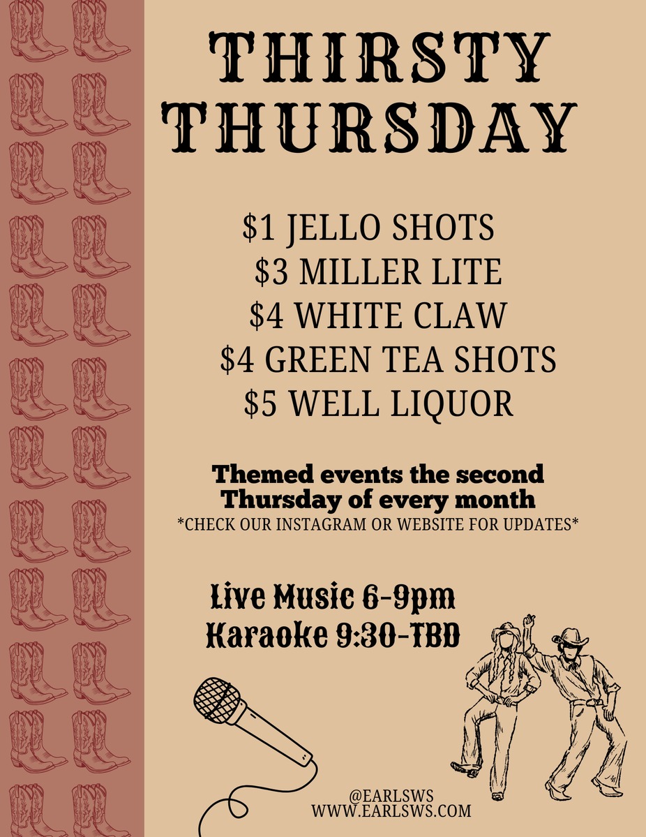 Thirsty Thursday event photo