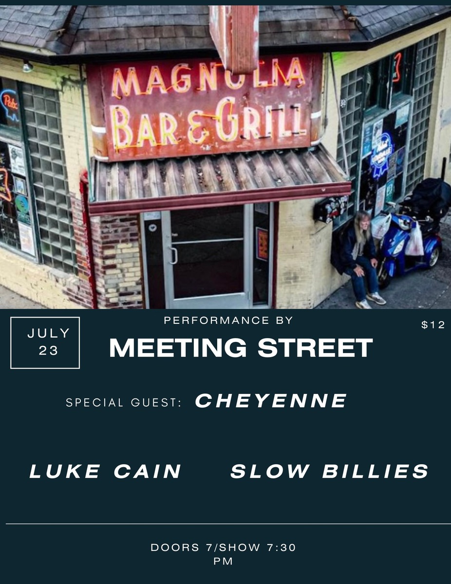 Meeting Street with Cheyenne + Luke Cain + Slow Billies event photo