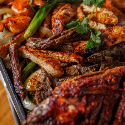Mixed meat platter