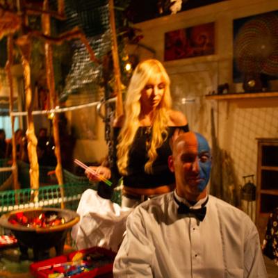 Guests at the bar during a bar event.