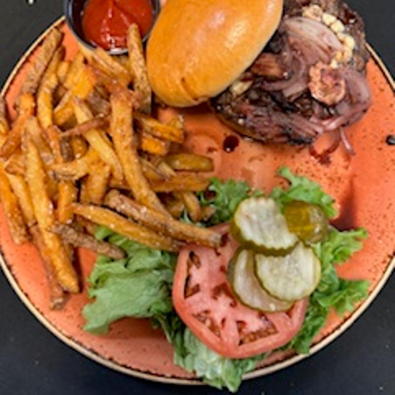 menu item 68 of 85, Port Wine Burger*