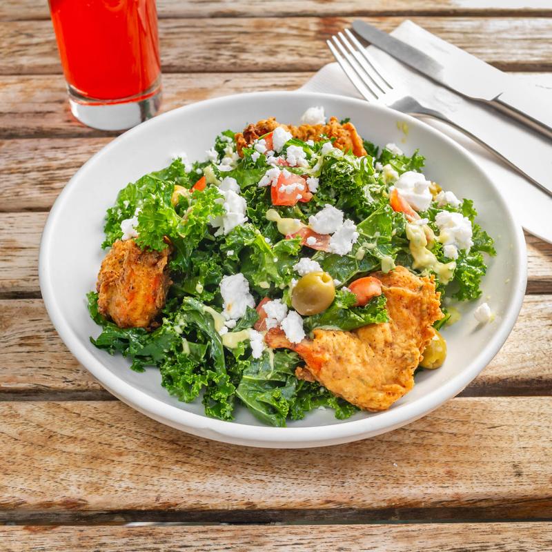 VeganHood Kale Salad photo