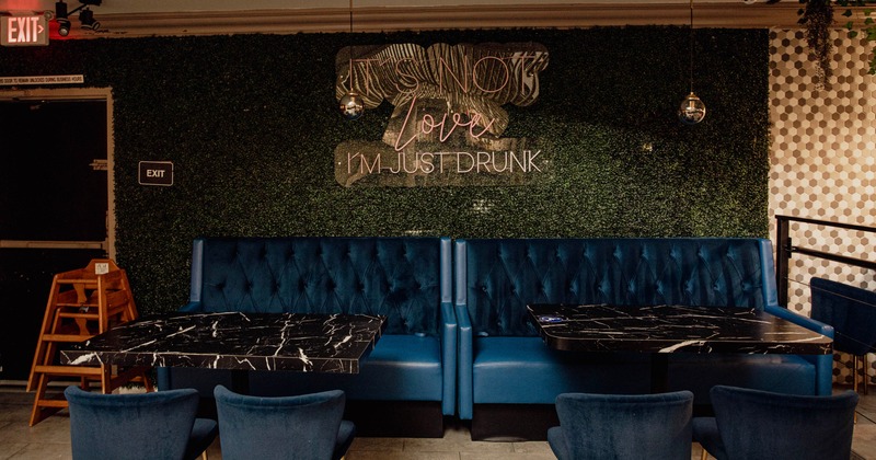Interior seating space