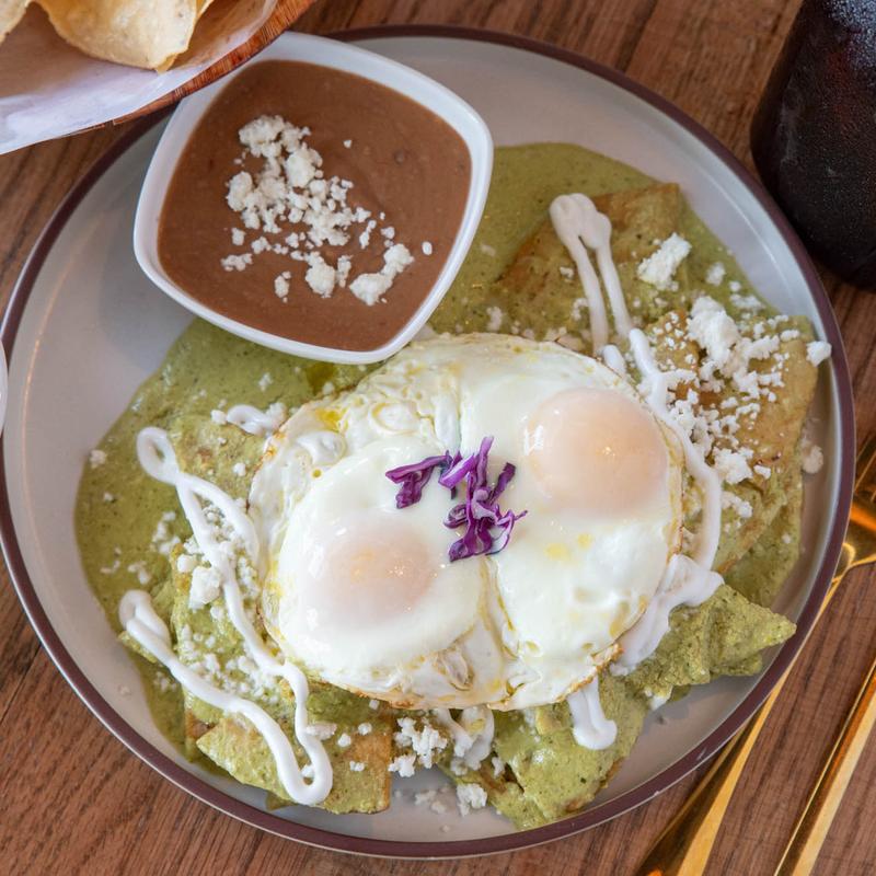 menu item 10 of 16, Chilaquiles