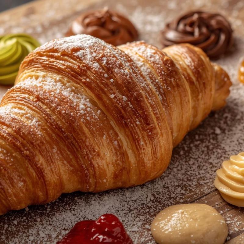 Mini Croissant Plain or Filled photo