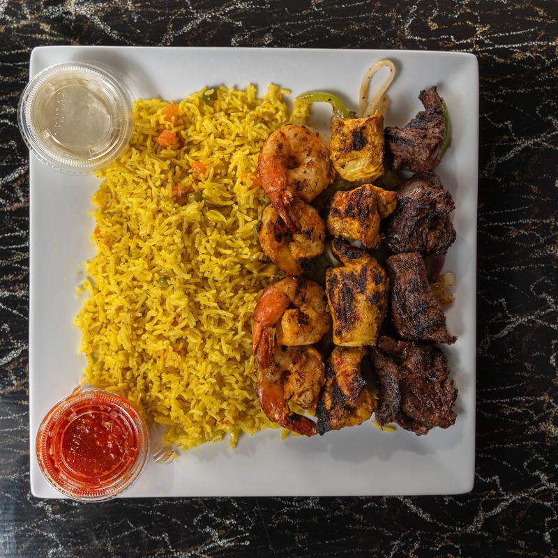 menu item 5 of 10, Mixed Choice of (3) Kebabs