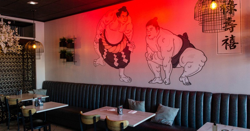 Interior, seating area